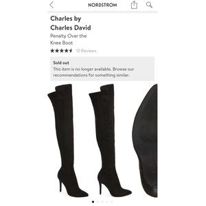 Charles - Penalty Over the Knee Boot (NEW IN BOX)